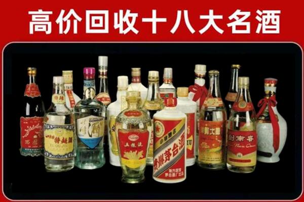 北川回收铁盖茅台酒